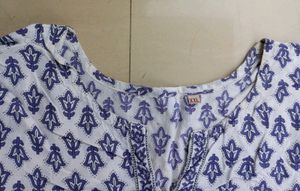 Baroda Prints Pure Cotton Kurti For Summer