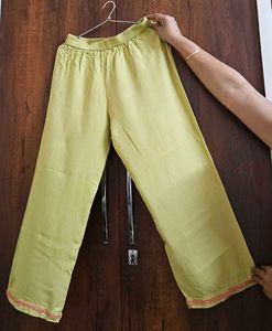 Neon Coloured Rayon Printed Kurta Plazo Set