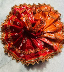 Laddu Gopal Fancy Dress Size 3,4,5 Colours Orange
