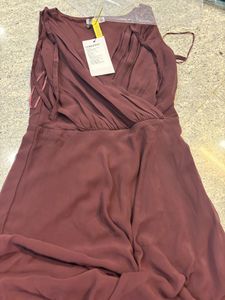 Mauve Wrap Dress