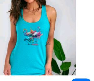 Flamingo Tank Dress