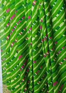 4 Leharya Printed Saree With Blouse