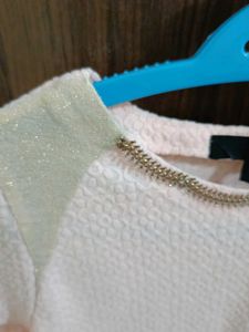 Cream Light Pink Top Great Deal