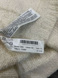 Massimo Dutti White Knit Cardigan