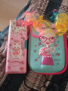 Cute geometry Box and pounch