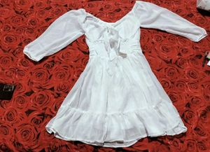 White Mini Dress