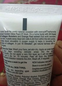 Everyuth Naturals Golden Peel Off Face Mask