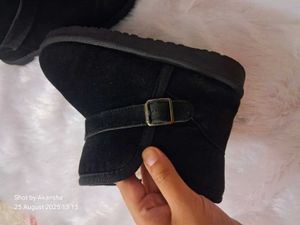 Black Buckle Boots From Hopscotch