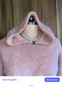 Super soft pink hoodie