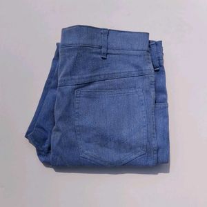 Vintage Wide Leg Denim Jeans