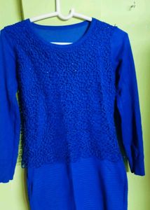 Light Blue Colour Bodycon Dress