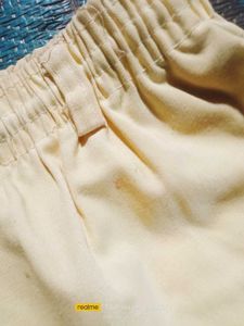 Beige Drawstring Pants