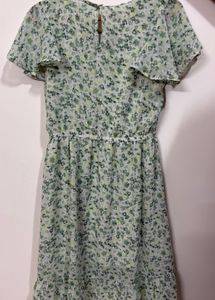 Floral Print Mini Dress