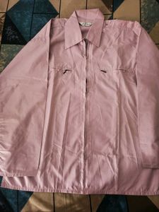 Pink Zip-Up Jacket