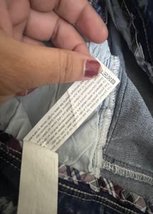 Acid Wash Denim Jeans