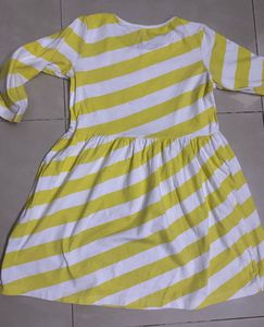 kids Striped Dress (5-6)