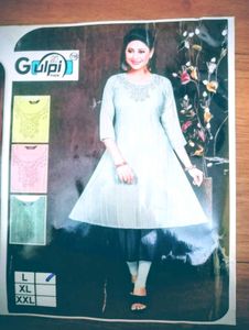 Brand New Popcorn Model Kurthi