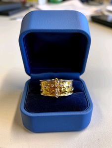 Gold Plated Statement Ring