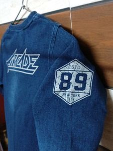 Jeans Tee Shirt Set