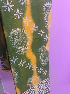 Cotton Saree New With Tag