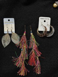 Earrings - Funky Trio