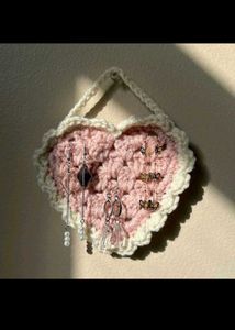 Handmade Crochet Jewellery Hanger