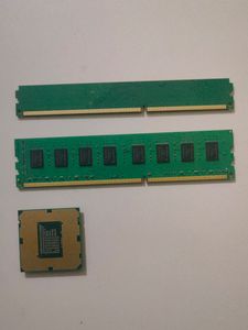 Kingston &amp; Transcend RAM, Intel i3 Processor