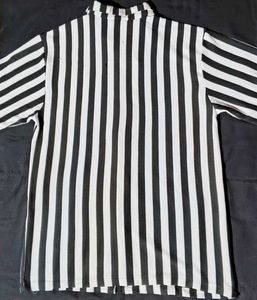 Striped H&amp;M Button-Down Shirt