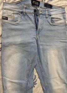 Light Wash Denim Jeans