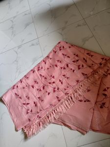 Never Used Peach Pink Saree