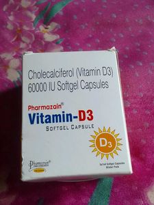 Vitamin D3 Softgel Capsules