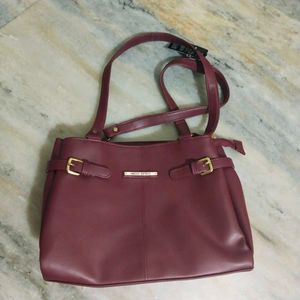 High Spirit Maroon Shoulder Bag