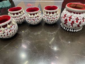 Decorative Shell Pots