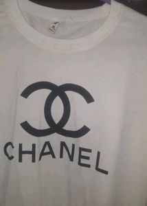 White Chanel Sweatshirt