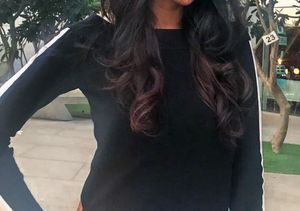 Stylish Black &amp; White Sleeve Top