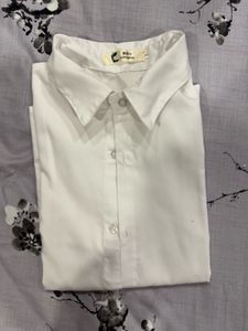 Full Sleeve White Shirt For Women