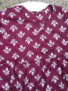 Anarkali Kurti For Women Printed