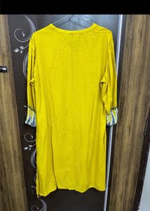 Elegant Yellow Kurta