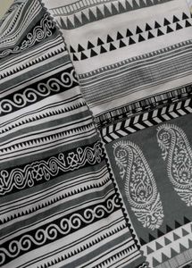 Elegant Black &amp; White Kurta