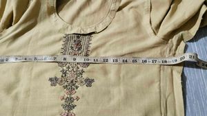 Kurta Set With Organza Dupatta