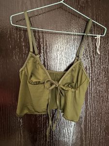 Olive Green Bralette