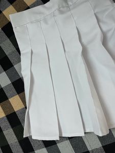 White Tennis Skirt
