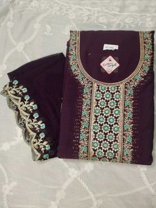Unstitched Suit Set