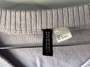 H&amp;M Crop Sweater - Light Purple