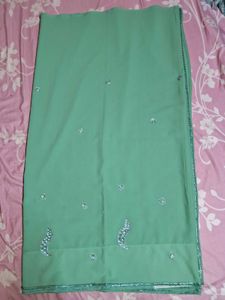 Elegant Green Saree