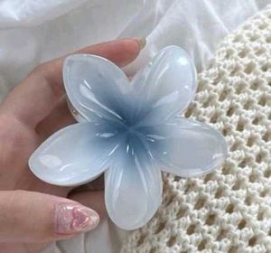 Floral Hair Claw Clips