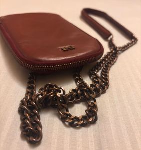 Daily objects Leather Chain Wallet