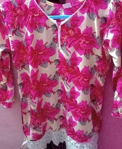 Floral Print Top