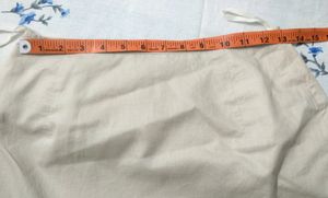 Creamy Embroidered Skirt