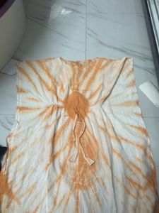 Tie-Dye Kaftan Dress